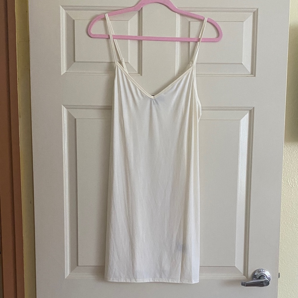 NWOT Hale Bob Cream Chemise Slip, Size L